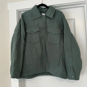 BUCKETLIST Green Quilted Jacket